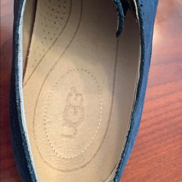 Mens oxford shoes by UGG size 10 brown leather - Picture 2 of 4